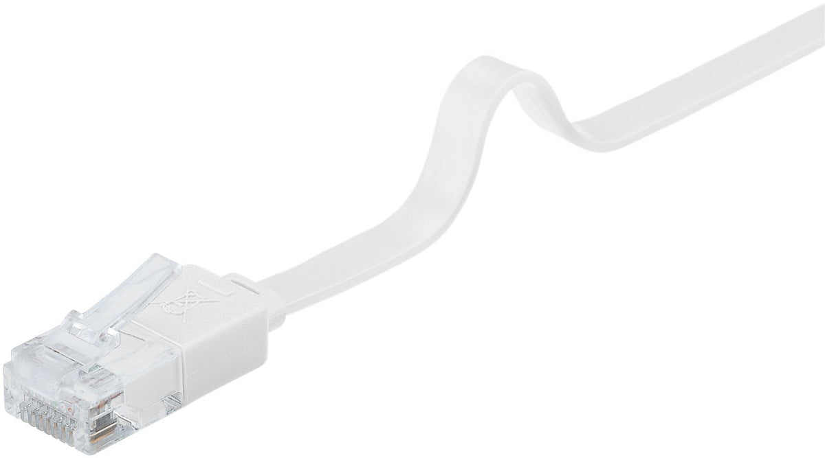 3m Cat6 Patchkabel Hvid flad - billede 3