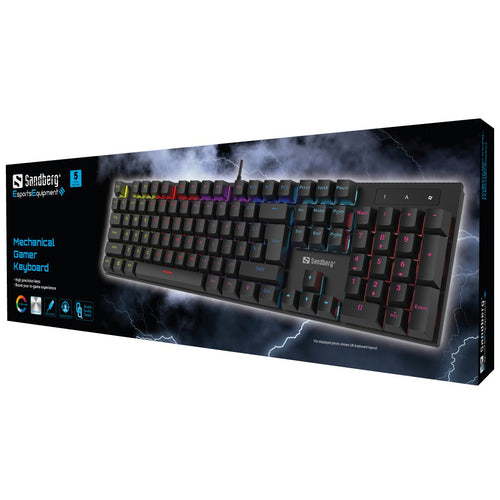 Sandberg Mechanical Gamer Keyboard (Nordic) - EOL
