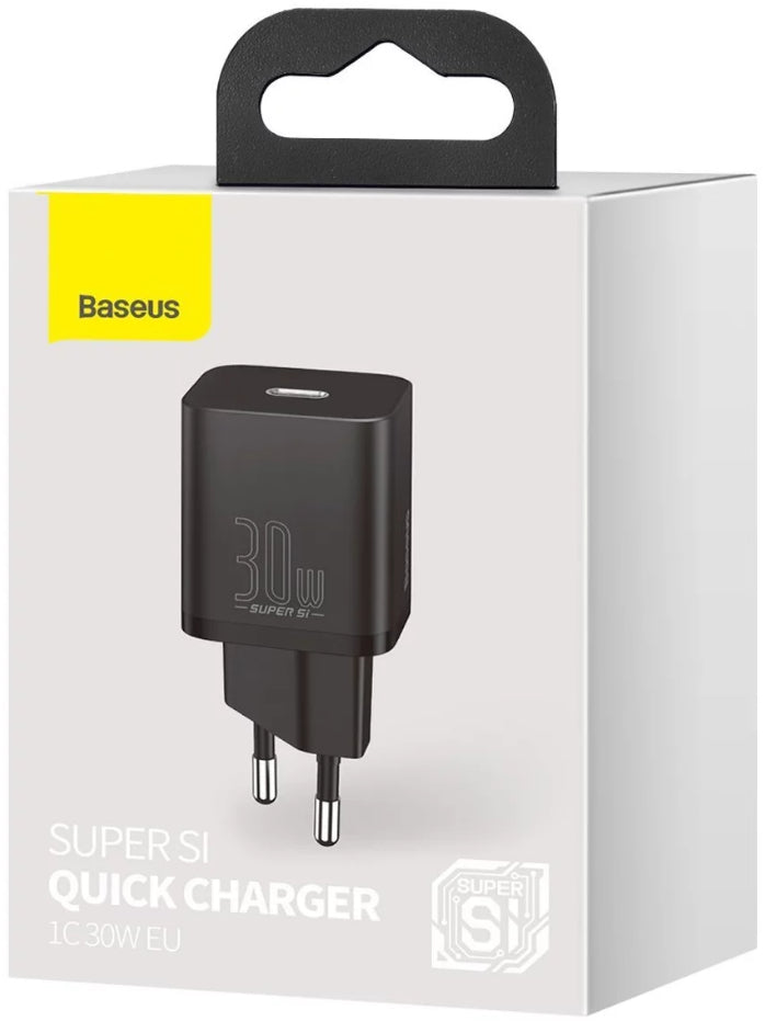 Baseus Super Si 1C 30watt charger sort - billede 3