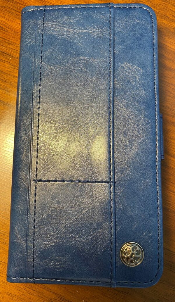 iPhone 11 Pro Wallet Flip Cover lomme – Blå