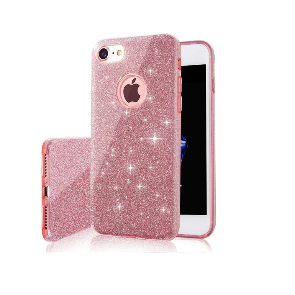 iPhone 16e / 17e MagSafe Cover Glitter 3w1 – Pink