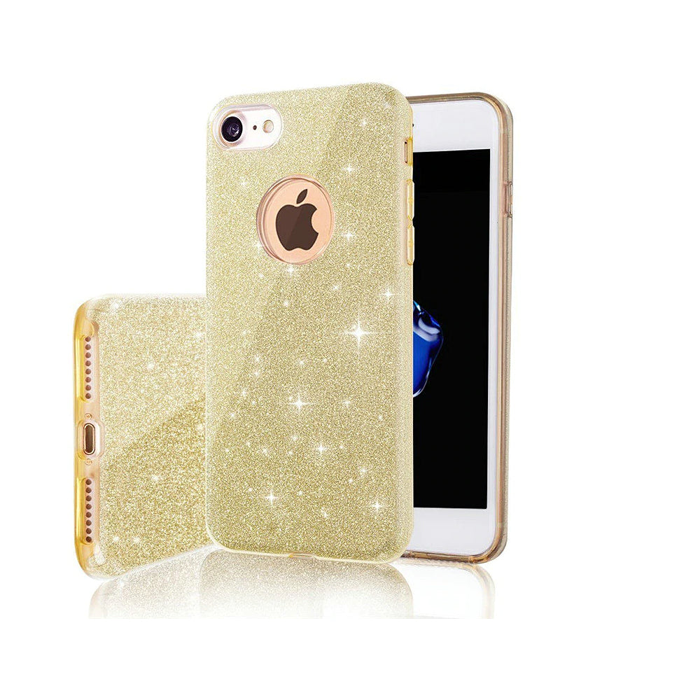 iPhone 16e / 17e MagSafe Cover Glitter 3w1 – Gold