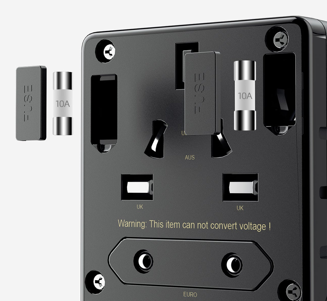 Rejseadapter og lader 35W Sort - billede 3