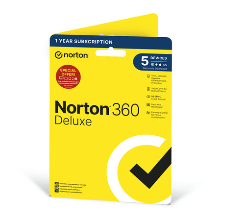 NORTON 360 DELUXE 50GB ND 1U5D