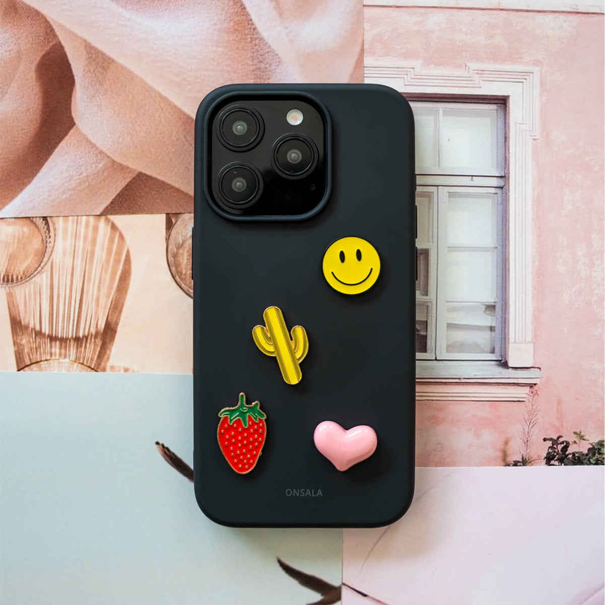 Charms Pimp Your Phone Metal og Plastik 4 stk - billede 4