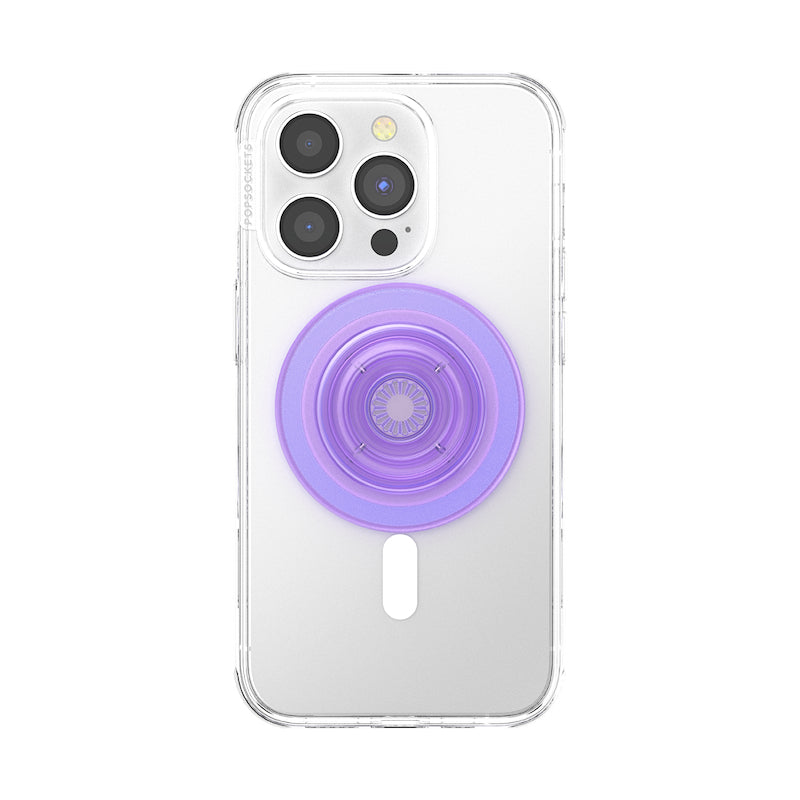 POPSOCKETS PopGrip for Magsafe Lavender Translucent - billede 3