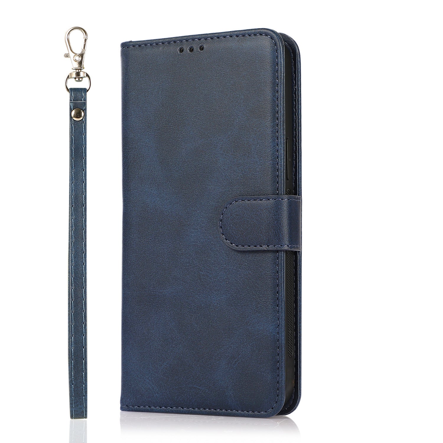 iPhone 13 Pro Max Wallet Flip Cover bagside – Rød