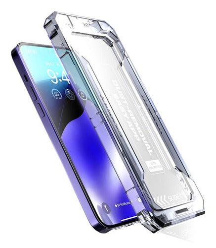 iPhone XS/ X / 11 Pro Silk Printing Screen Film Full Glue Clear Tempered Glass Screen Protector with Easy Installation Tool