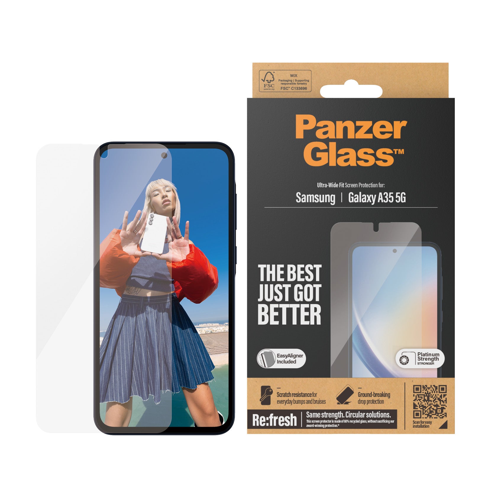 Panzerglass Samsung A35 5G UWF - billede 2