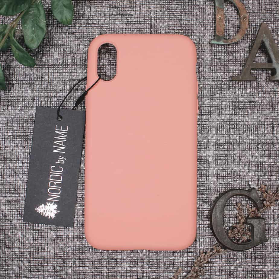 iPhone X/XS Silicone Cover – Pink