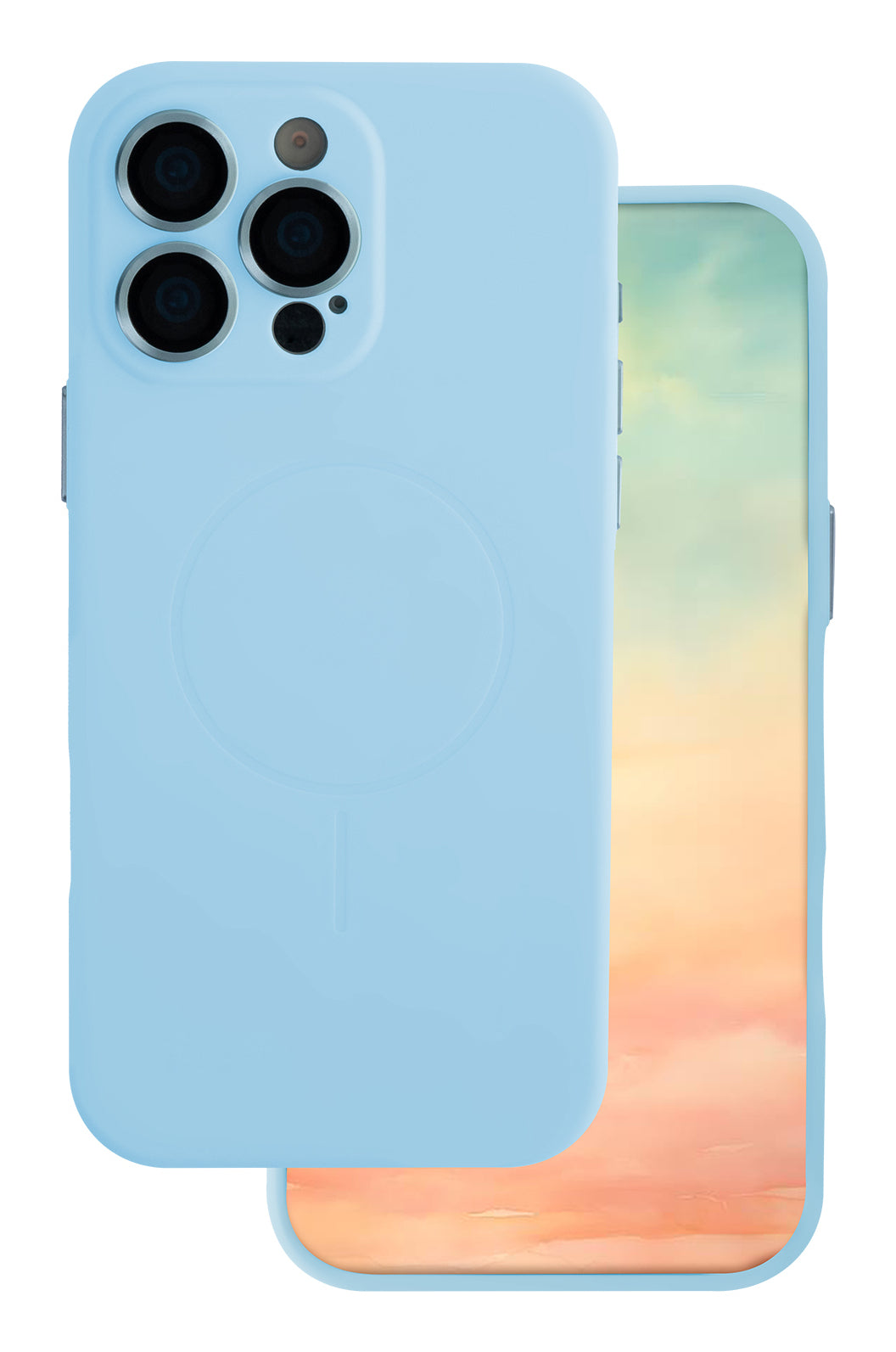 iPhone 15 Pro MagSafe Cover Ultra Trendy Vivid Thin Mag Vivid Thin – Blå