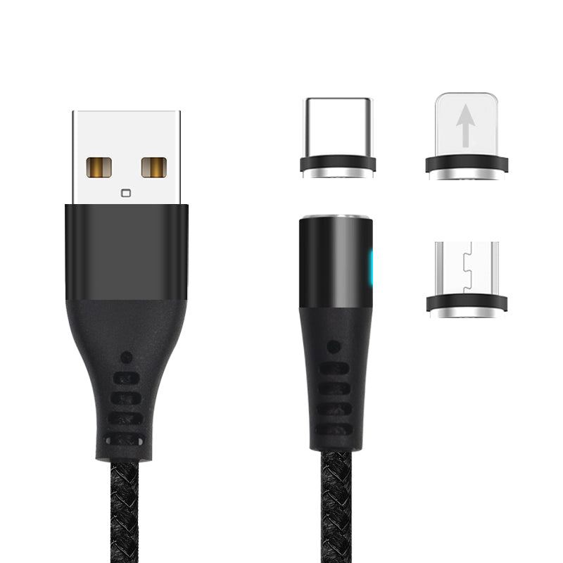 MaXlife Kabel USBA/3i1 Magn. 1m