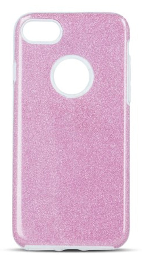 iPhone 16e / 17e Cover Glitter 3-i-1 – Pink - billede 4
