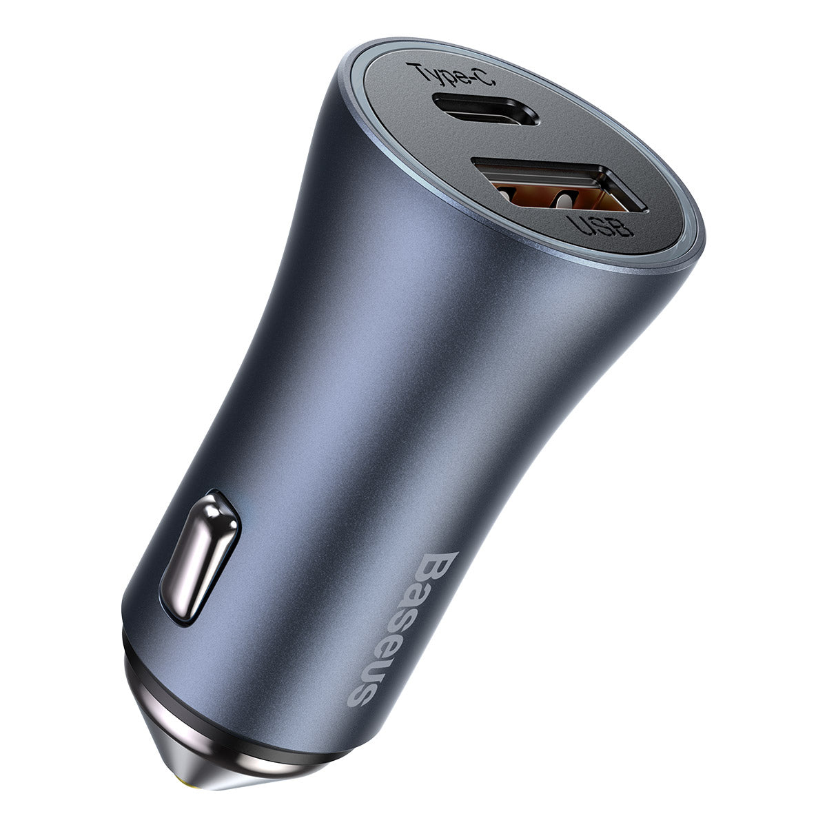 Baseus billader 40w USBA+USBC Grå