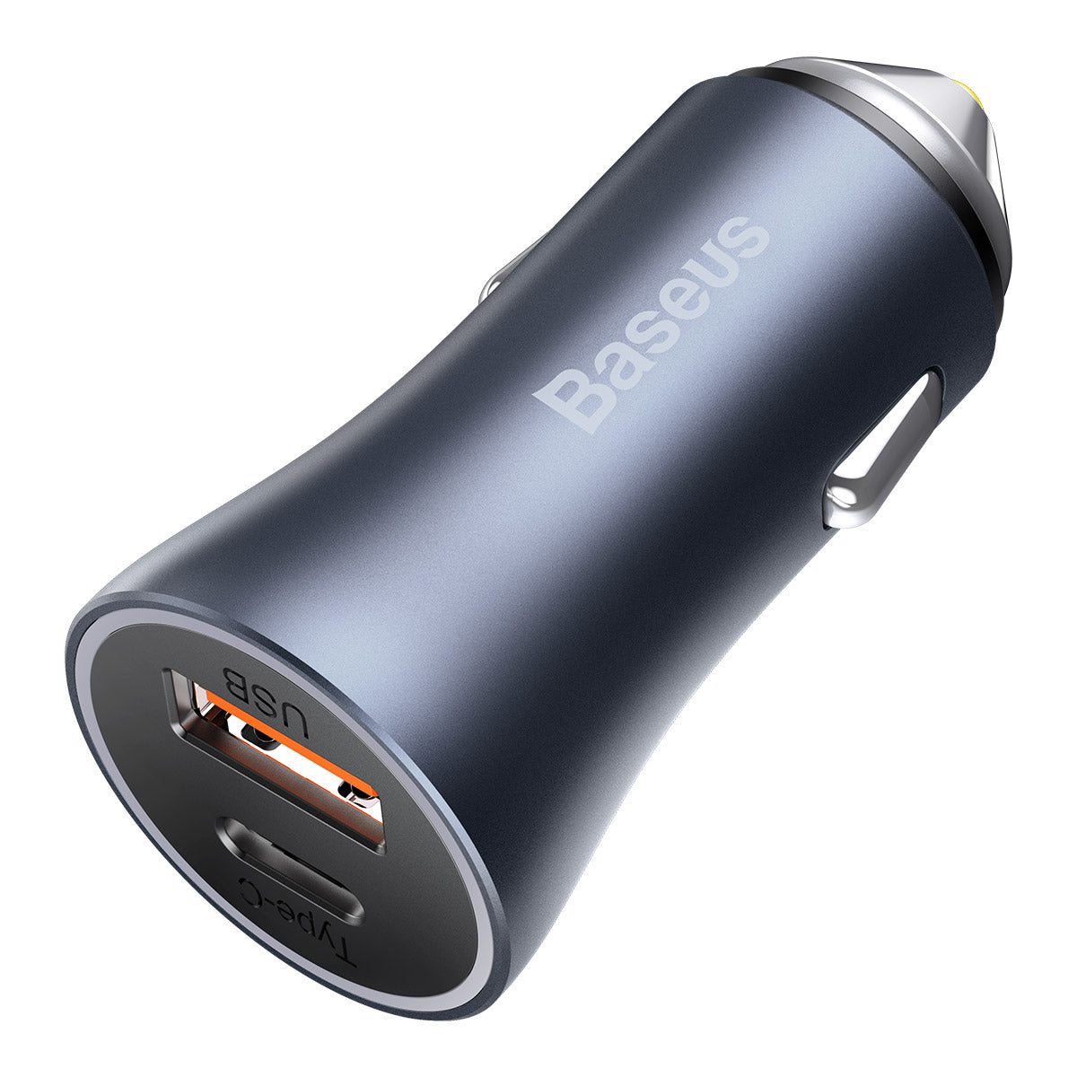 Baseus billader 40w USBA+USBC Grå