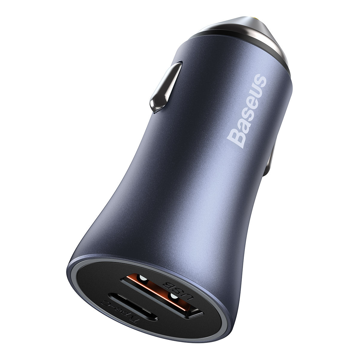 Baseus billader 40w USBA+USBC Grå