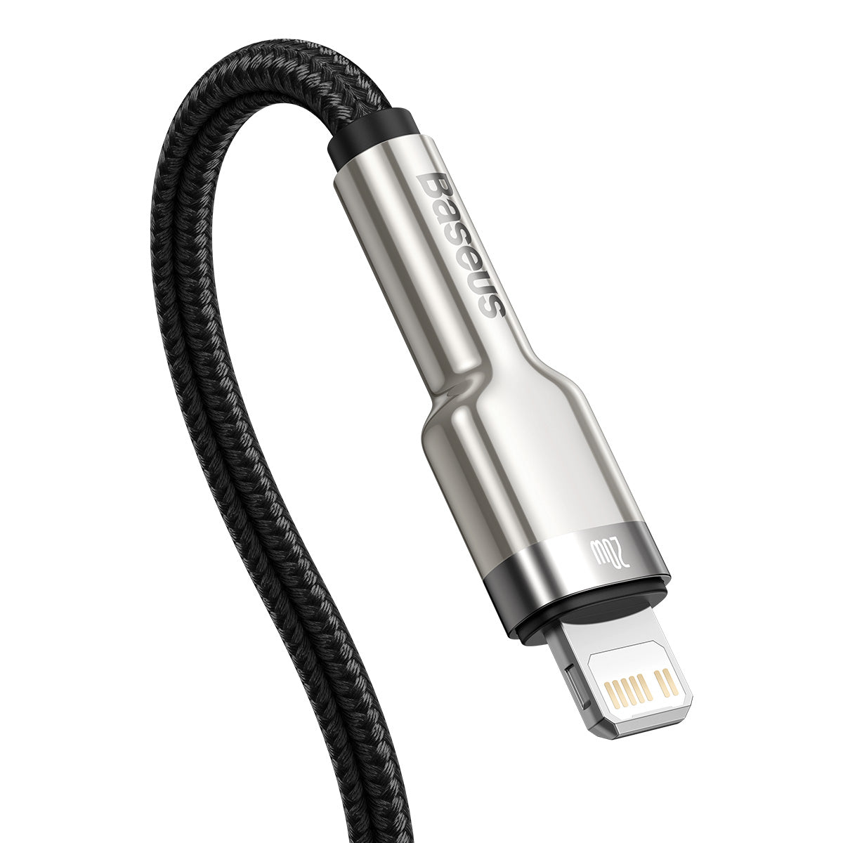 Baseus - 25cm - USB C til Lightning