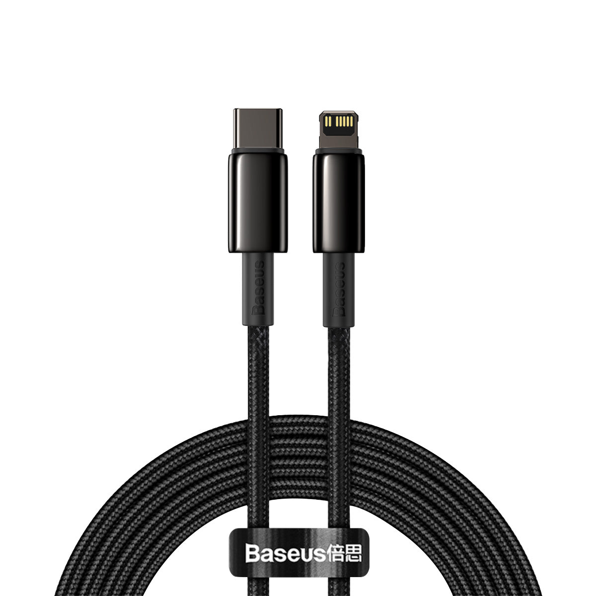 BASEUS USB Cable - Tungsten black CATLWJ-A01 Type-C -  lightning 2M 20W black