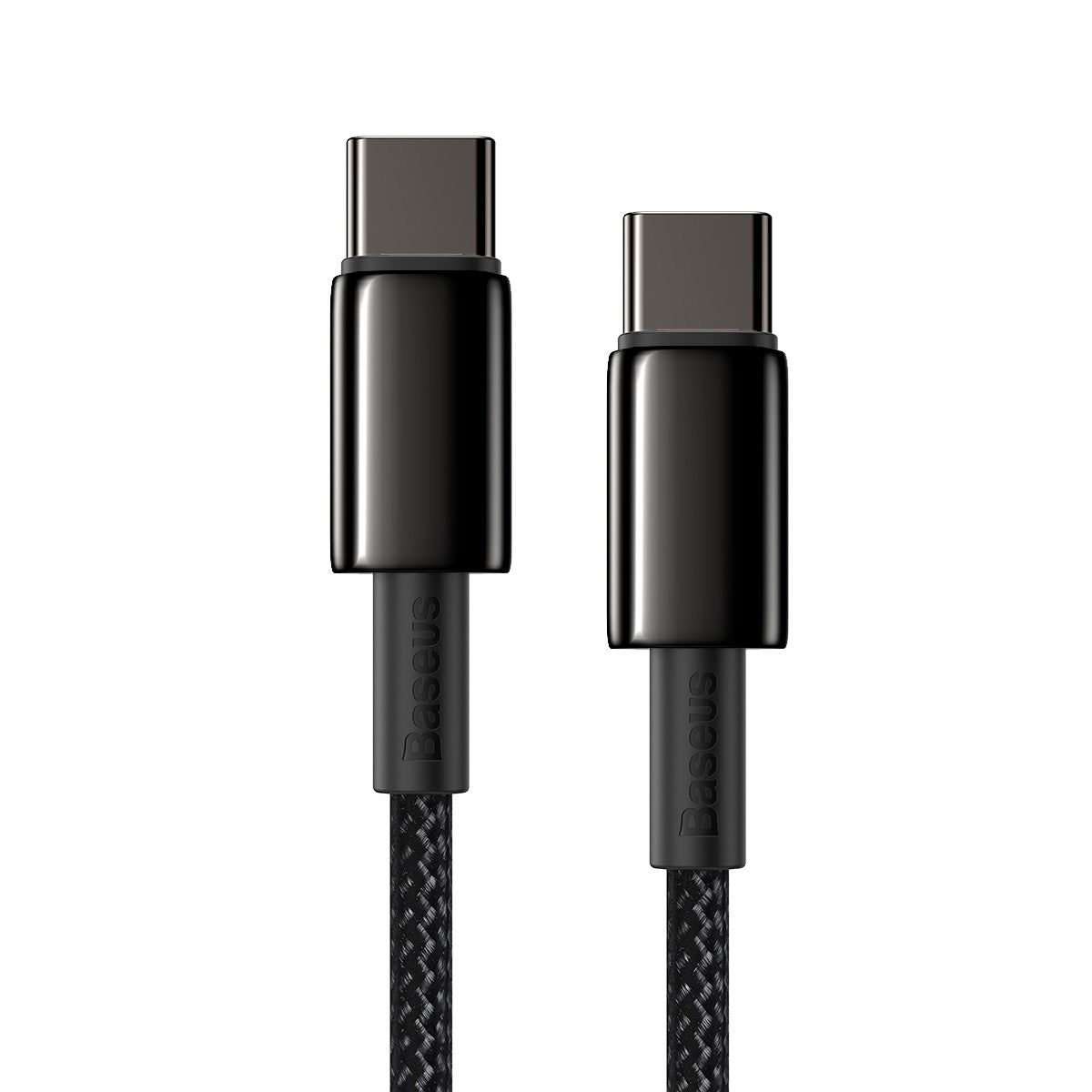 Kabel USBC/USBC 1m Sort 100W