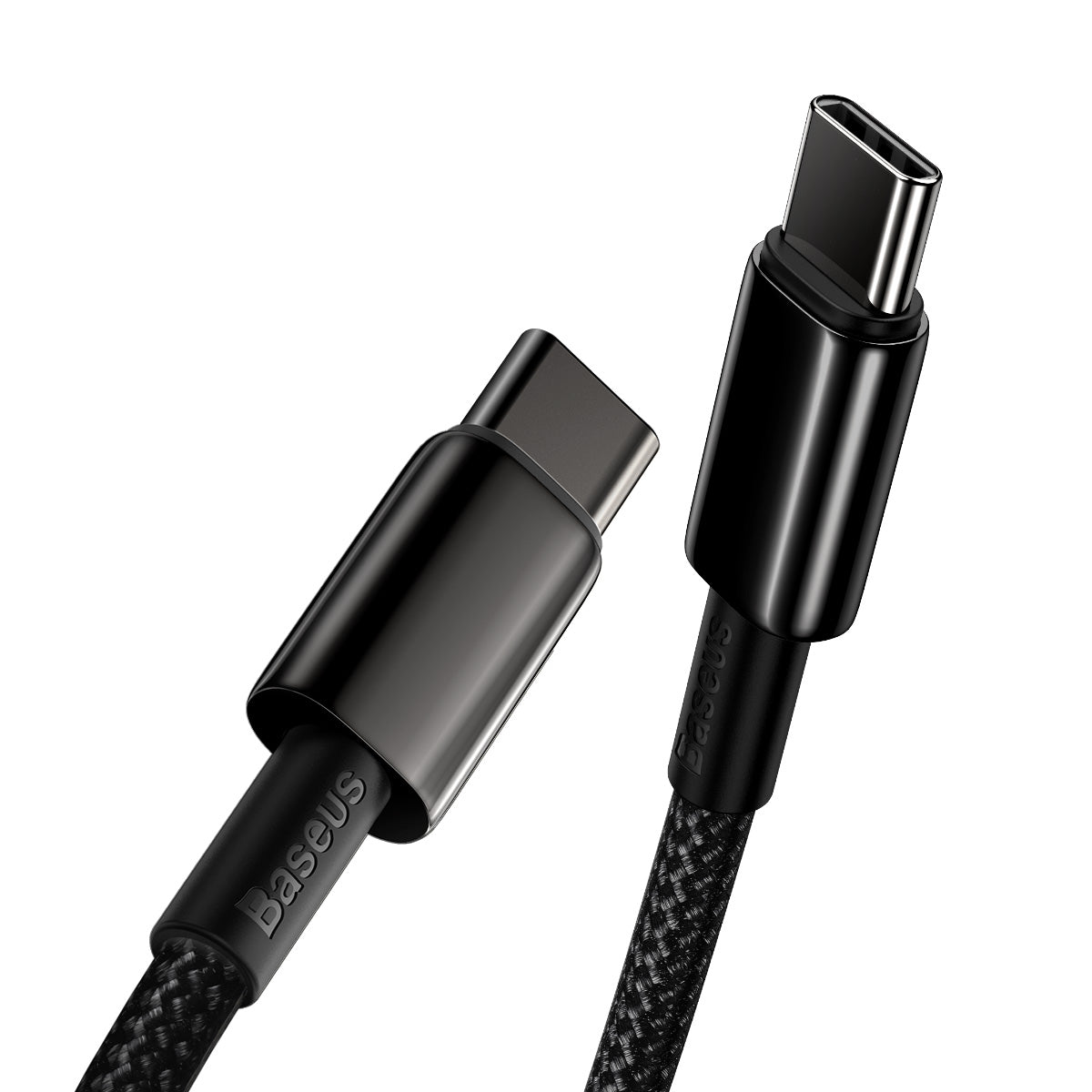 Kabel USBC/USBC 1m Sort 100W