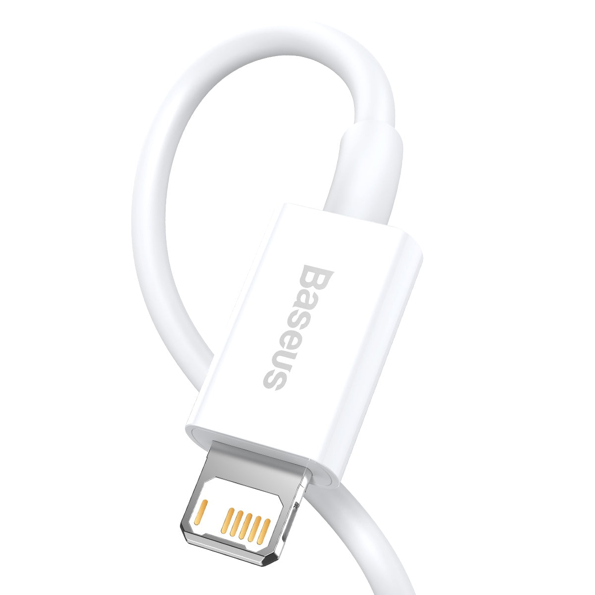 Baseus USBA Lightning 1M Hvid