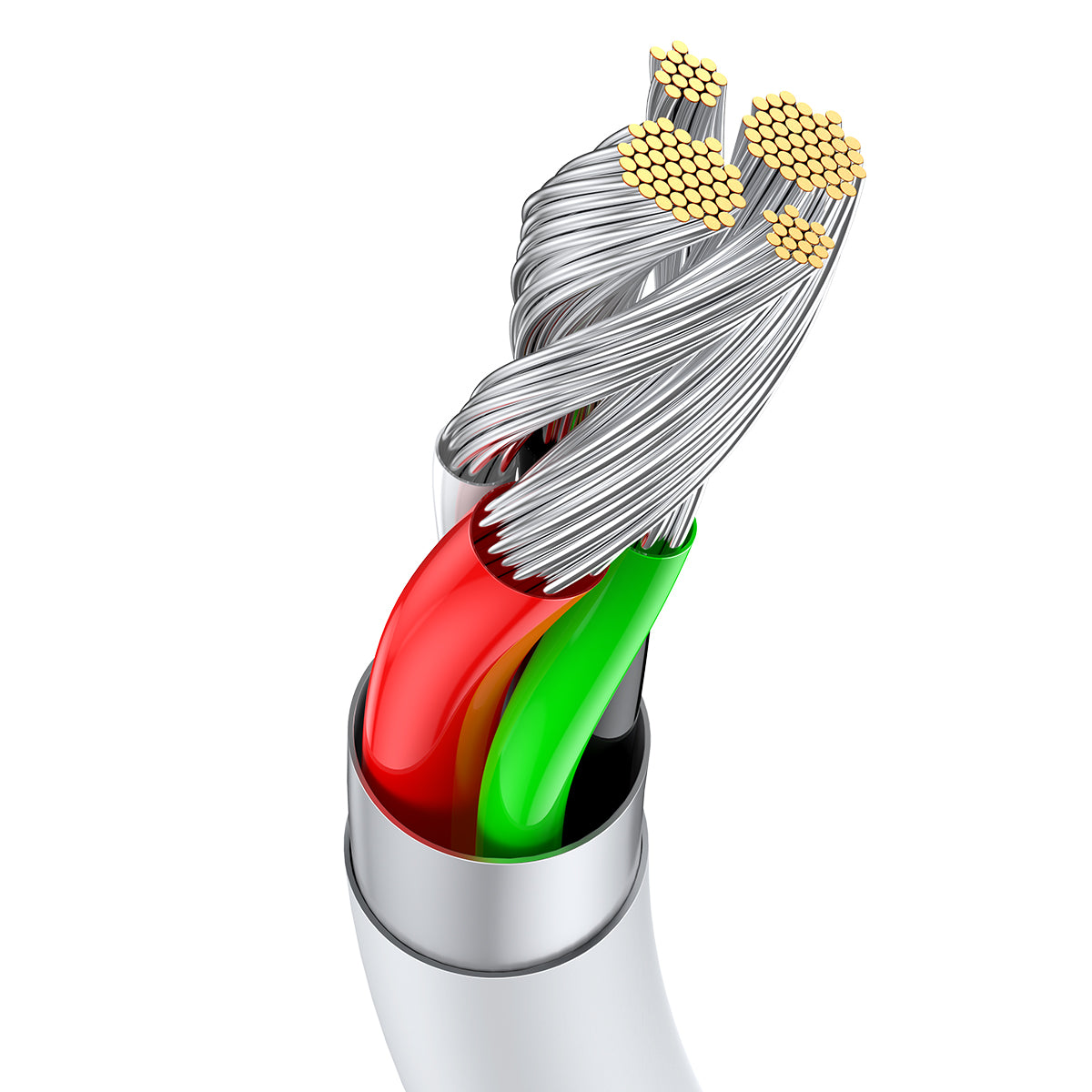BASEUS USB Cable - Superior CATYS-02  usb-type c 66watt  1m white
