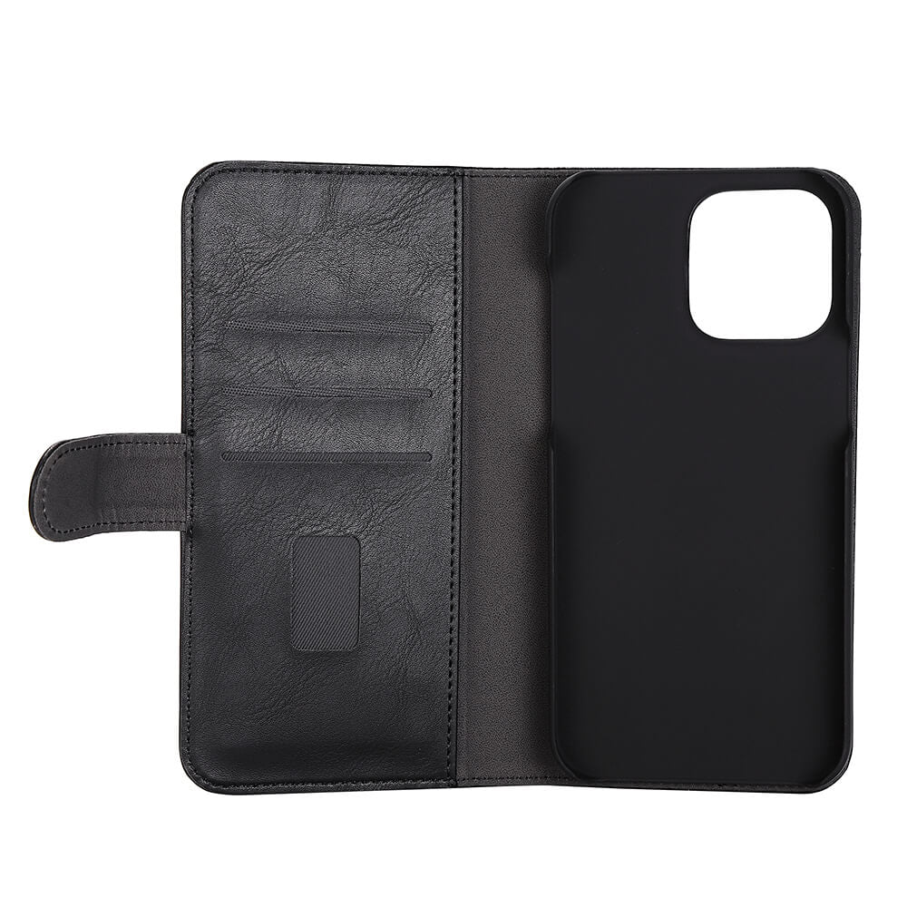 iPhone 14 Pro Max Wallet Flip Cover Gear 2in1 3 card – Sort – Buffalo - billede 4