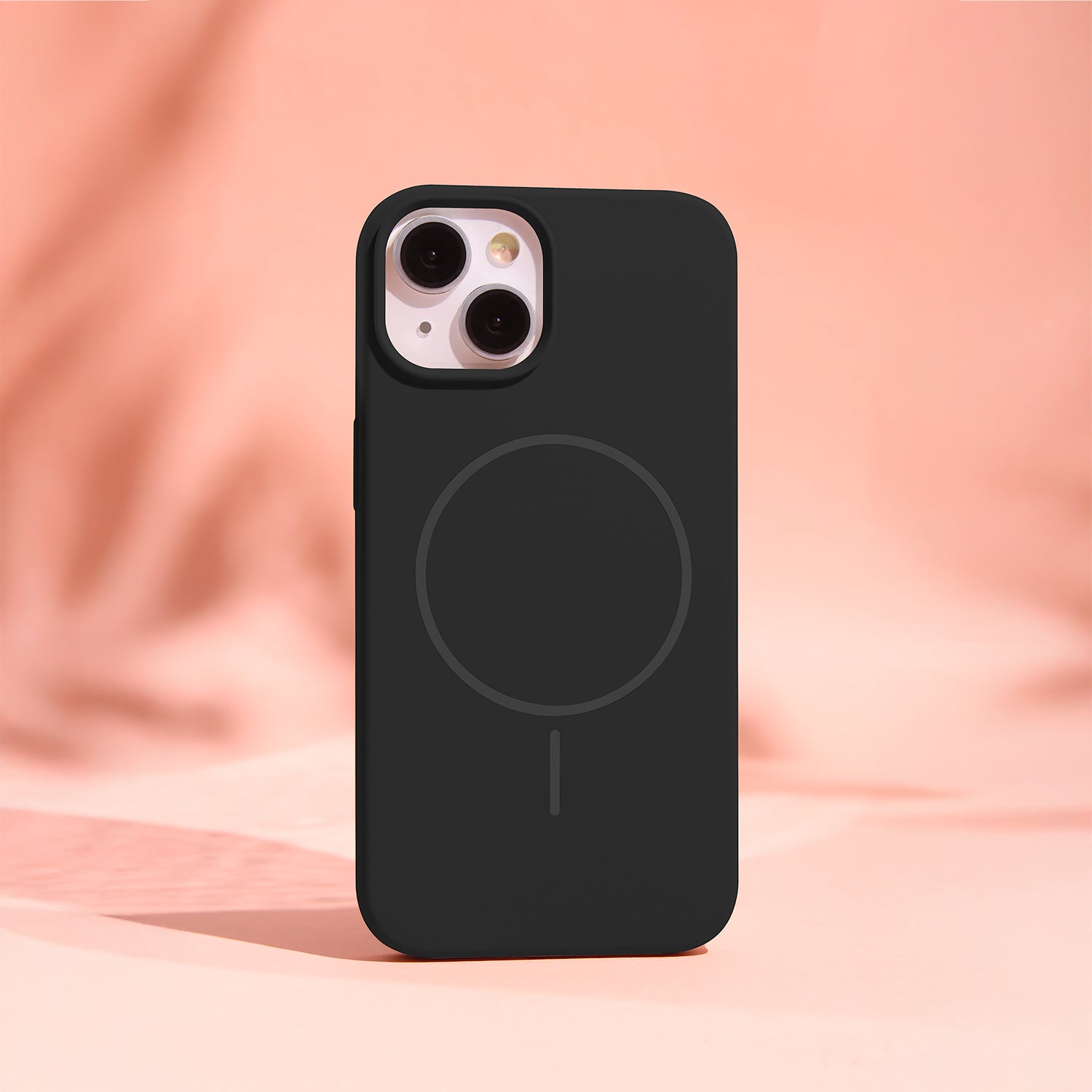 iPhone 13 Pro Silicone MagSafe Cover Thin Mag – Sort - billede 4