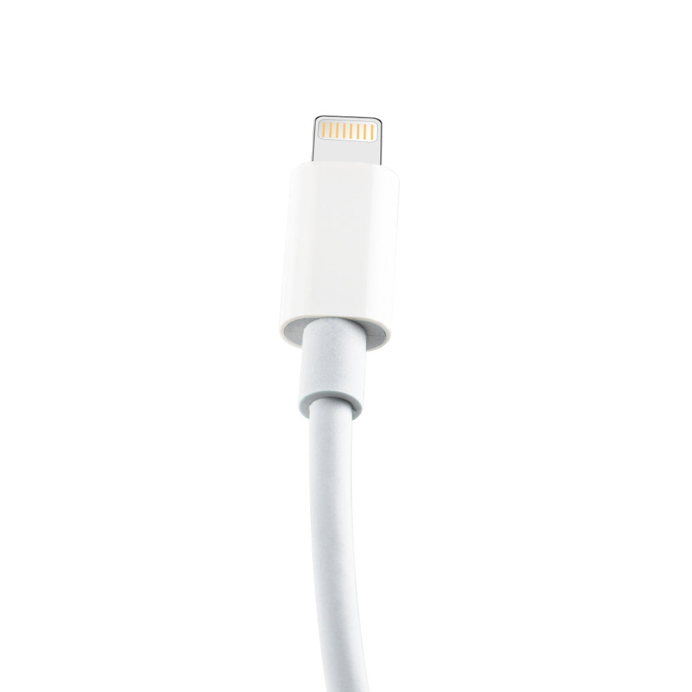 Maxlife Kabel USBC/LIghtning 2m hvid -