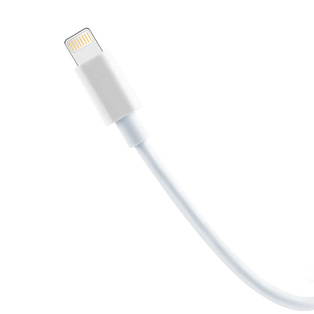 Maxlife Kabel USBC/LIghtning 2m hvid -