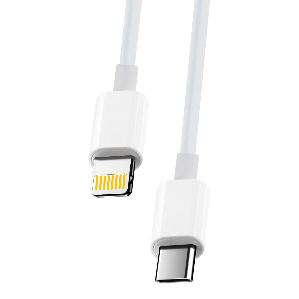 Maxlife Kabel USBC/LIghtning 2m hvid -