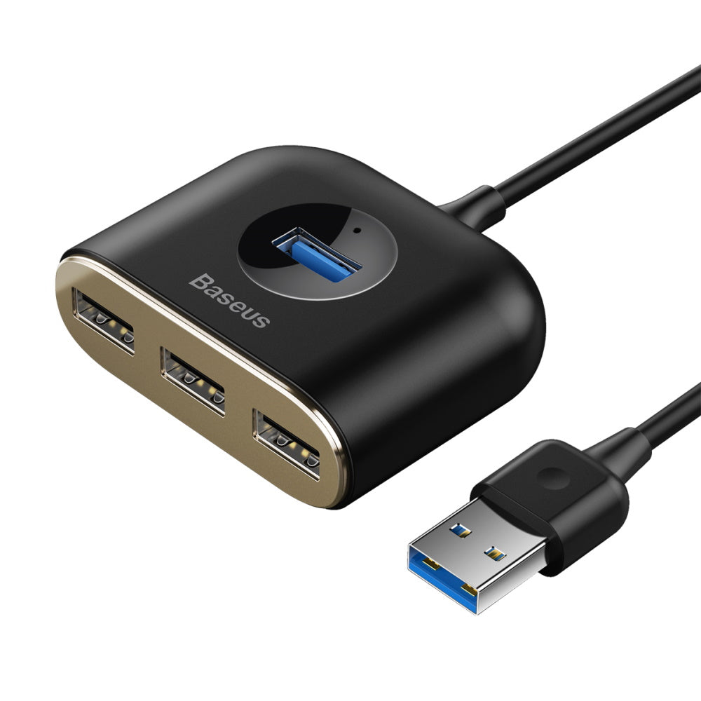 BASEUS Adapter Splitter HUB - USB3.0 - 4x USB CAHUB-AY01 black