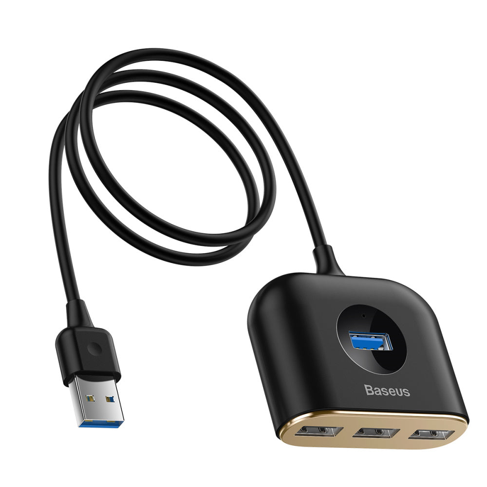 BASEUS Adapter Splitter HUB - USB3.0 - 4x USB CAHUB-AY01 black
