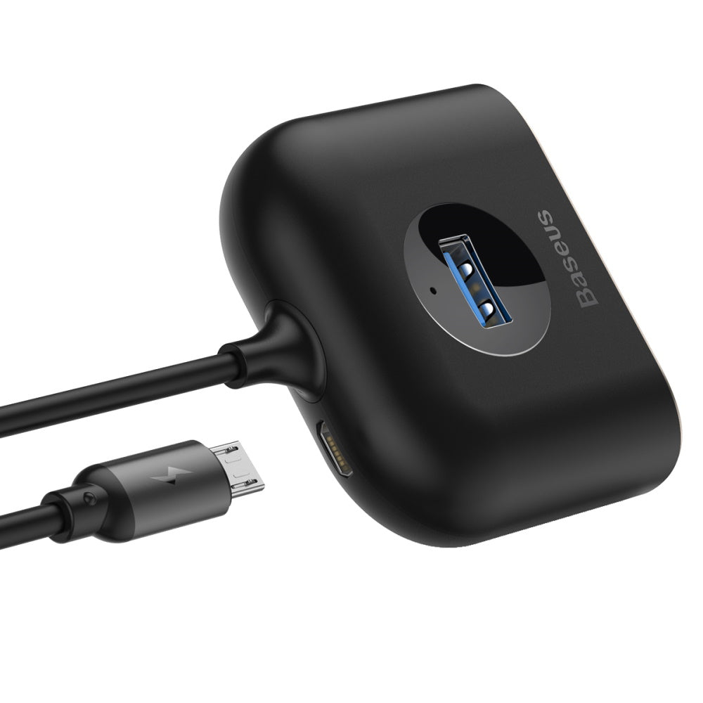 BASEUS Adapter Splitter HUB - USB3.0 - 4x USB CAHUB-AY01 black