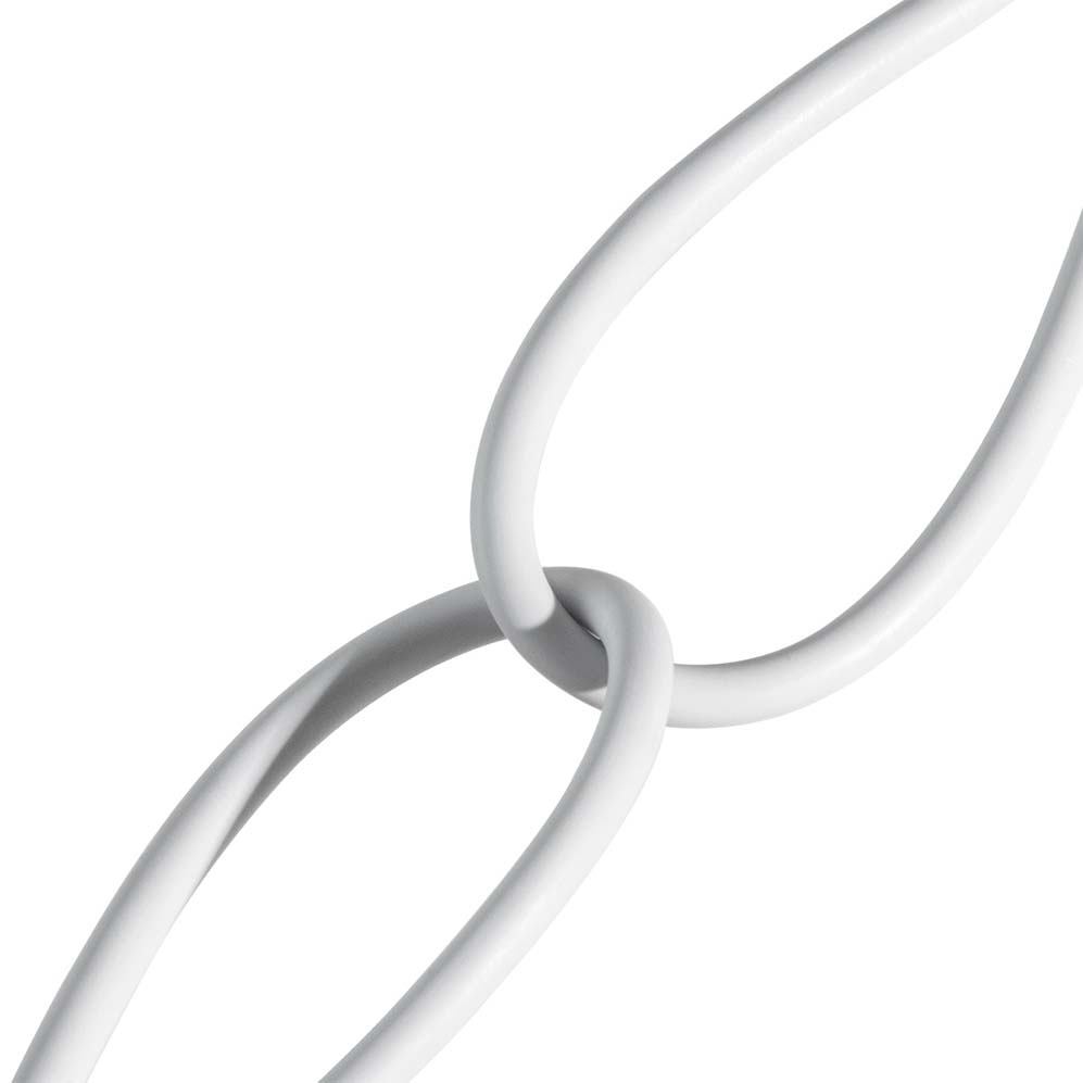 Baseus USBA Lightning 2M Hvid