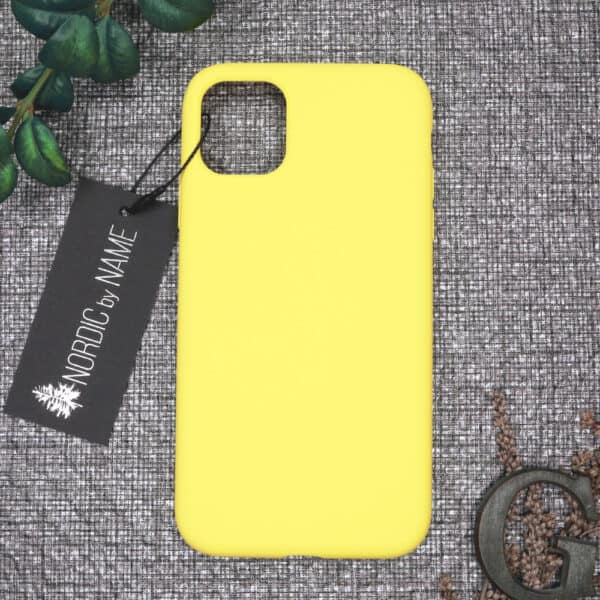 iPhone 11 Pro Silicone Cover – Gul