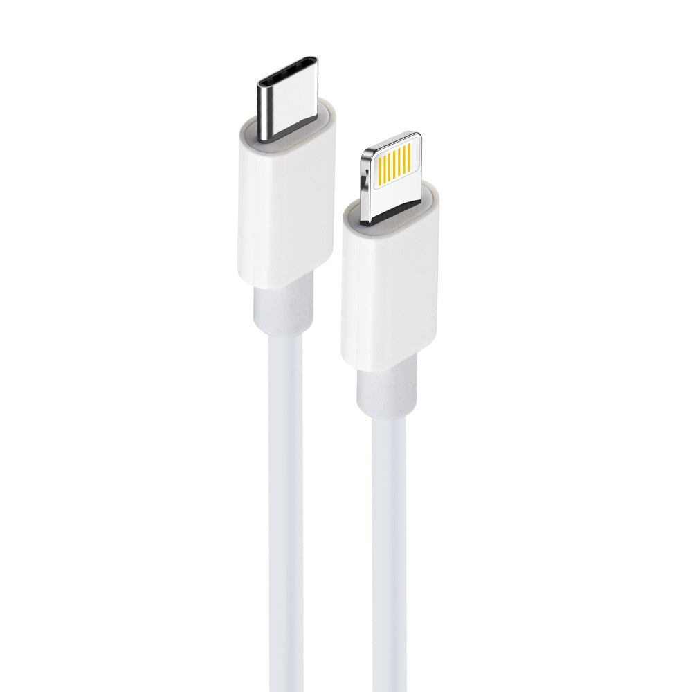 Maxlife Kabel USBC/LIghtning 2m hvid -