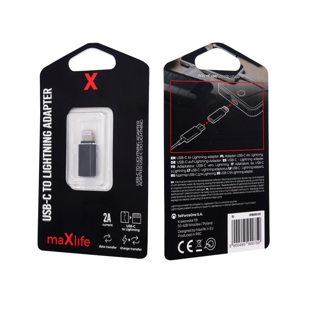 Adapter USBC / Lightning 2A