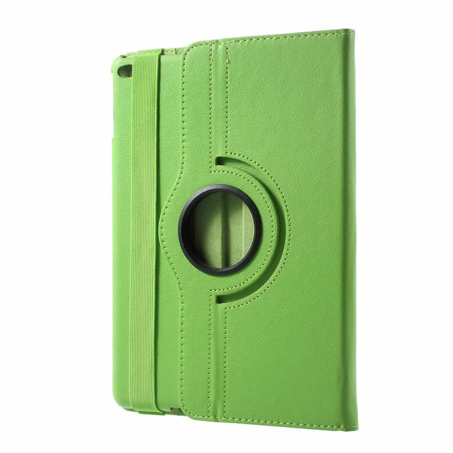iPad Air / Air 2 / 9,7 Tablet Cover med 360° Stand – Grøn - billede 2