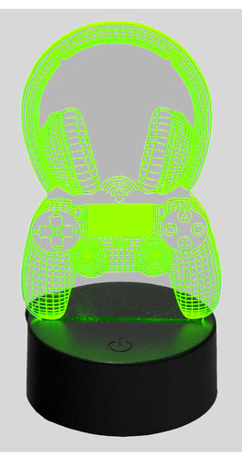 3D LED Lampe Controller/headst