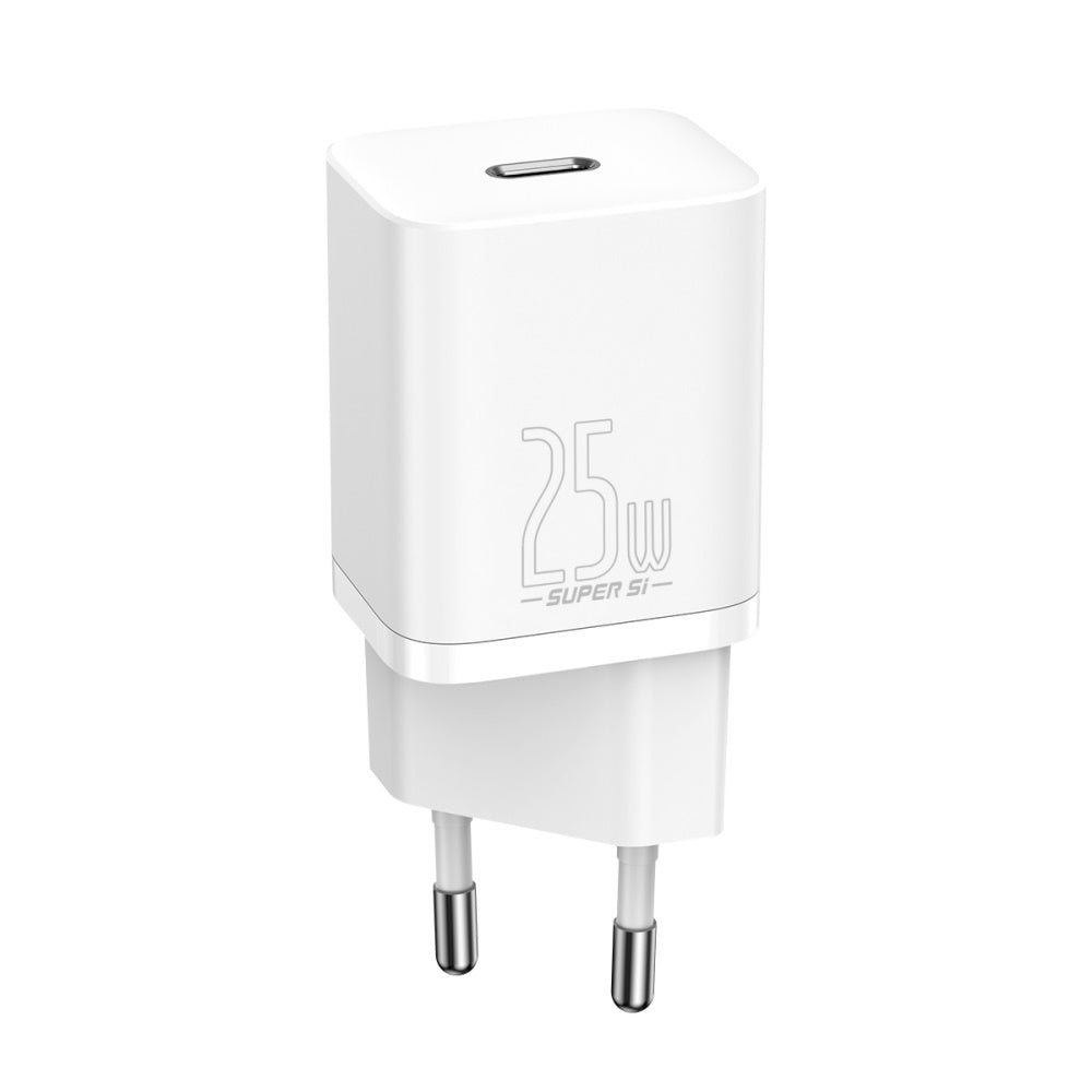 25W Lader USBC -> USBC 1m hvid