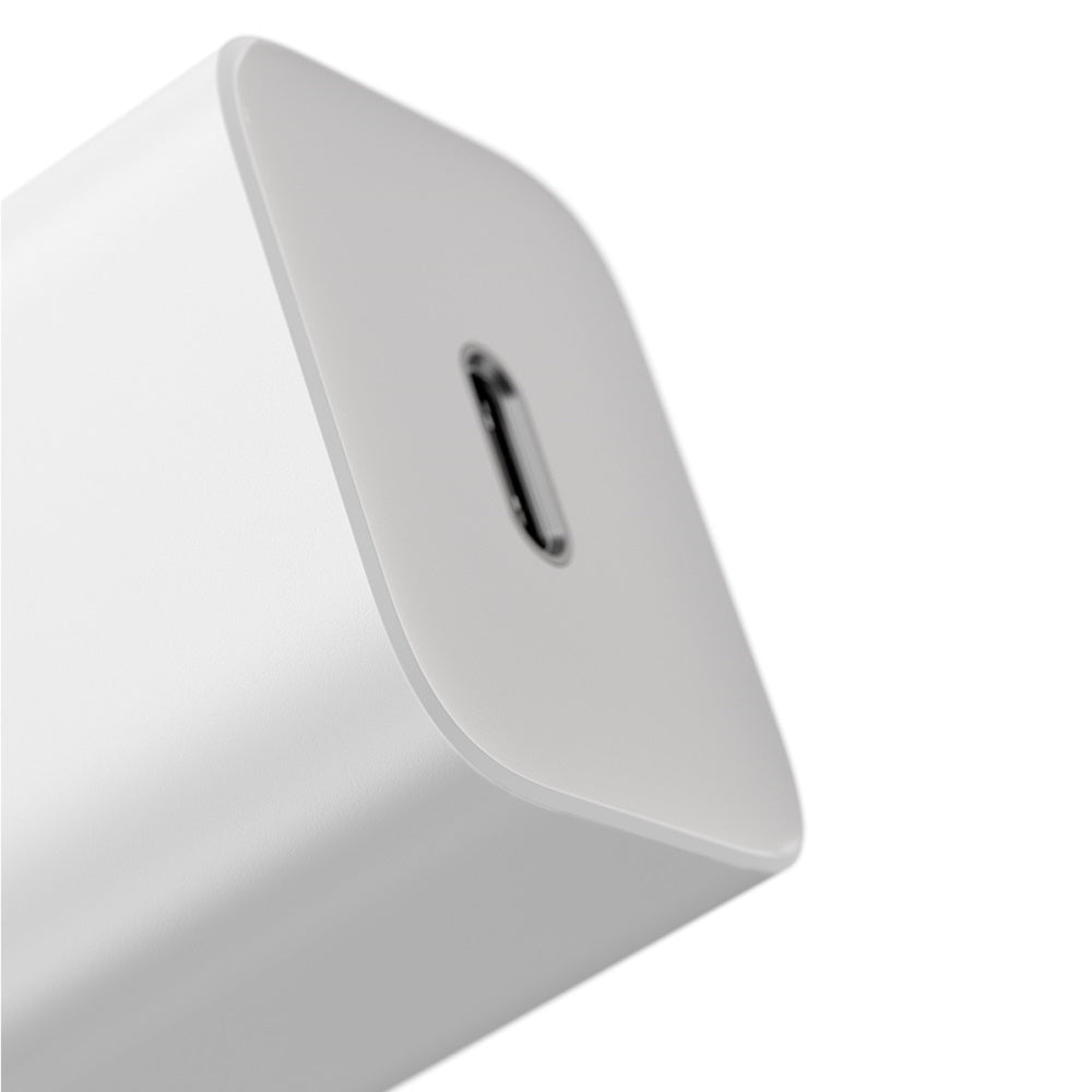 25W Lader USBC -> USBC 1m hvid