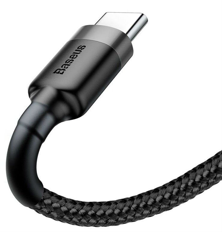 Kabel USBA/USBC 0,5m Sort/Grå - billede 4