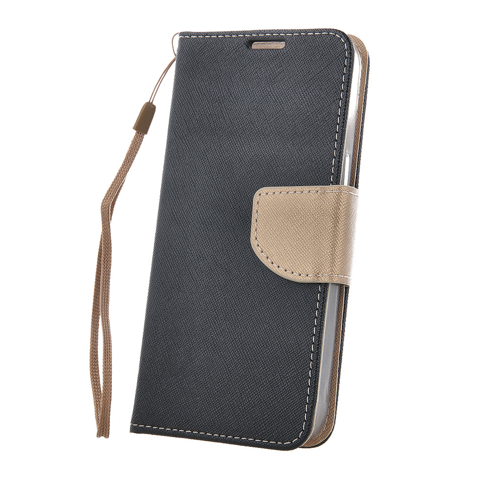 iPhone 16 Pro max flipcover Fancy Sort/Guld