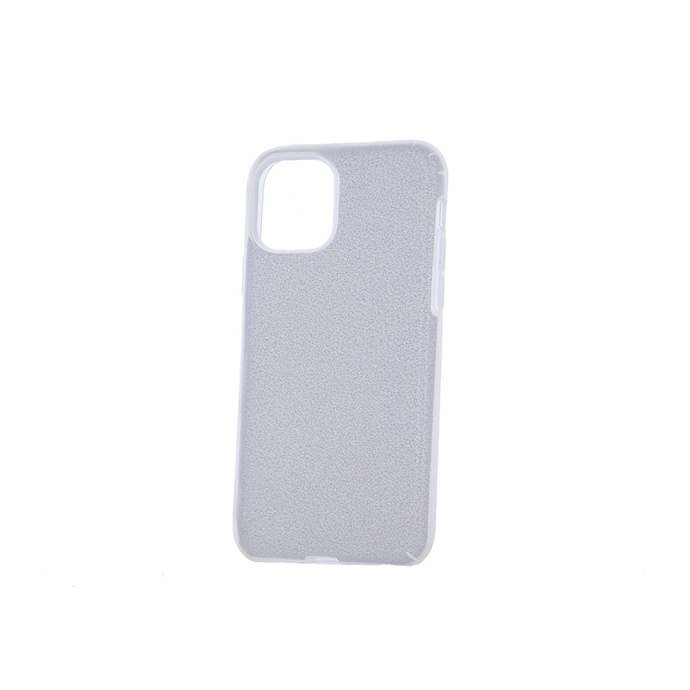 iPhone 11 Pro Cover Glitter 3-i-1 – Sølv
