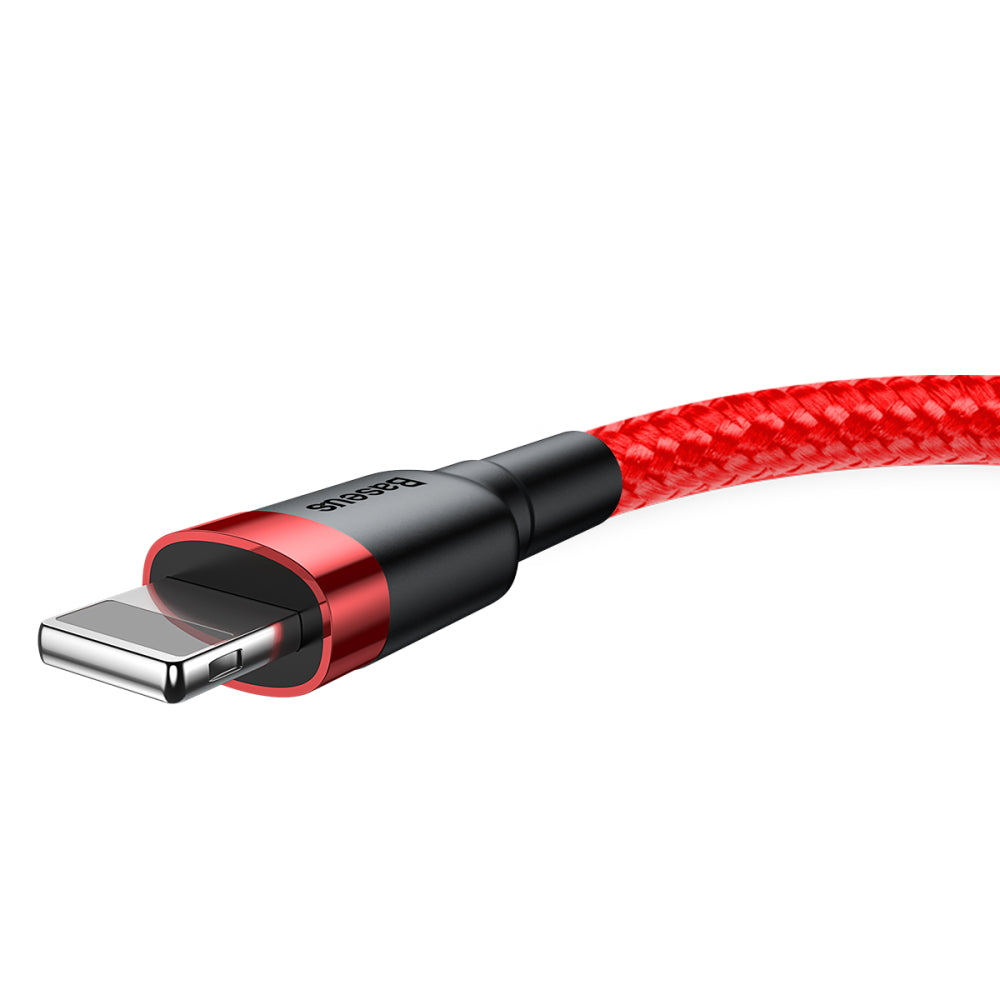 BASEUS USB Cable - Cafule CALKLF-C09 IPHONE lightning 2M 1.5A red