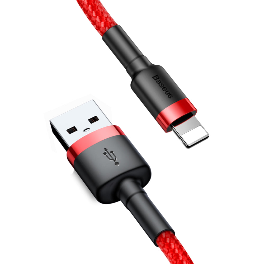 BASEUS USB Cable - Cafule CALKLF-C09 IPHONE lightning 2M 1.5A red