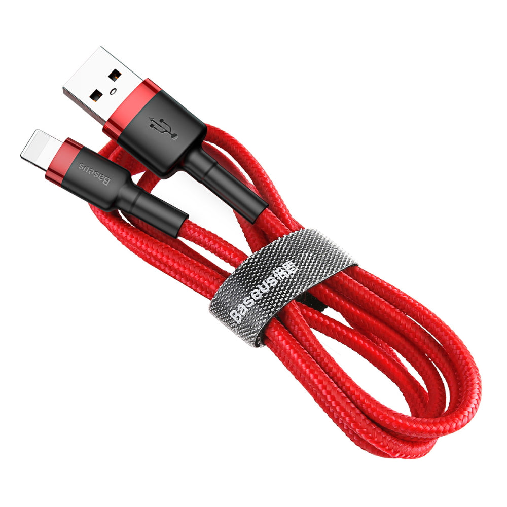 BASEUS USB Cable - Cafule CALKLF-C09 IPHONE lightning 2M 1.5A red