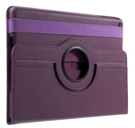 iPad Air / Air 2 / 9,7 Tablet Cover med 360° Stand – Lilla - billede 3