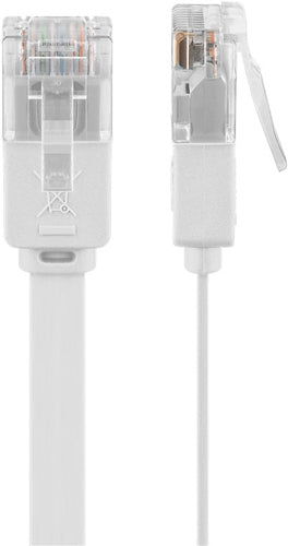 3m Cat6 Patchkabel Hvid flad